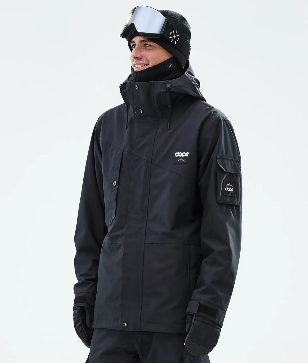 Adept Snowboardjacke Herren Blackout