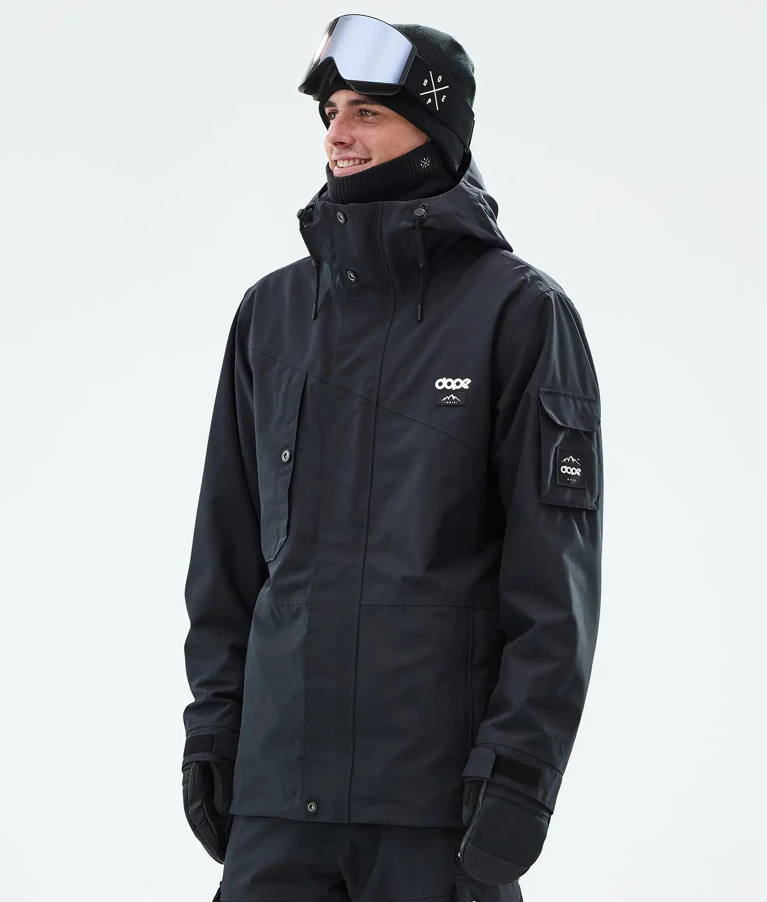 Adept Snowboardjacke Herren Blackout