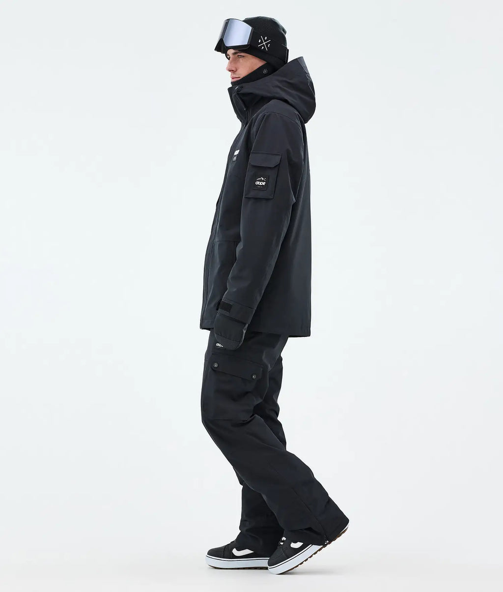 Adept Snowboardjacke Herren Blackout