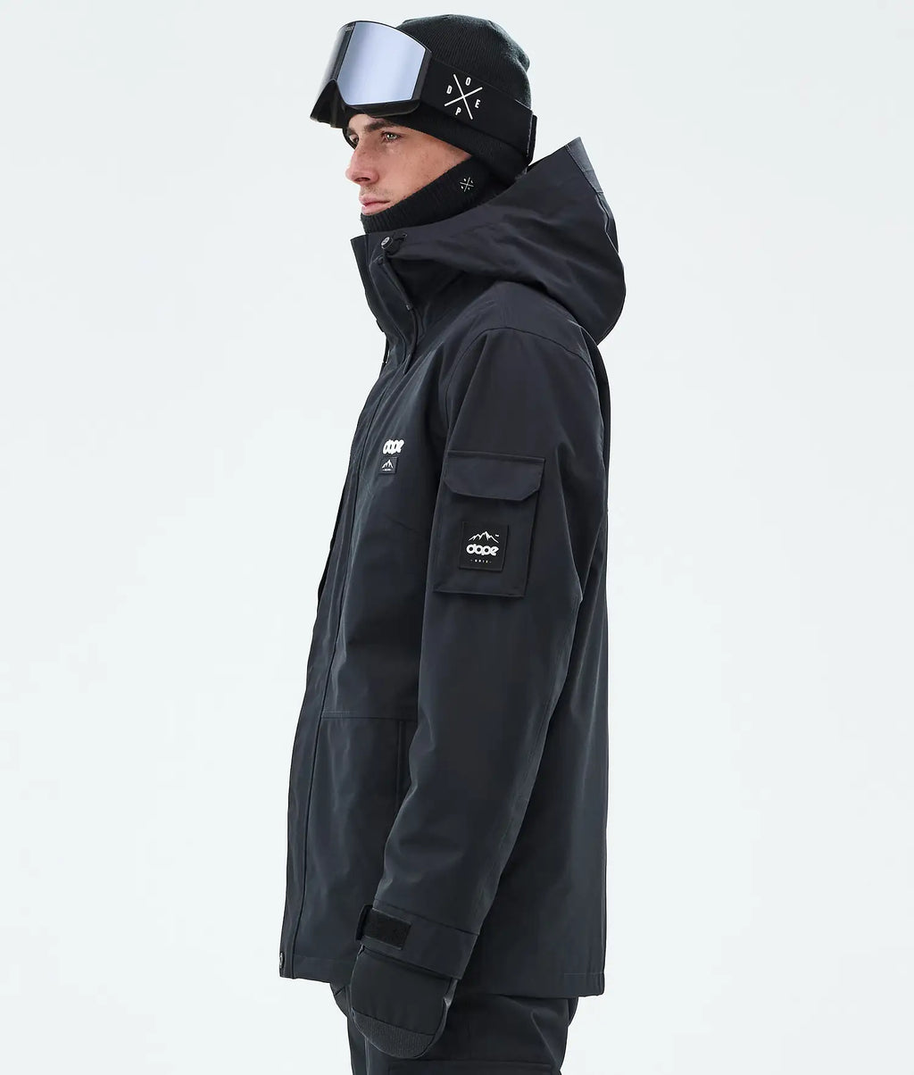 Adept Snowboardjacke Herren Blackout