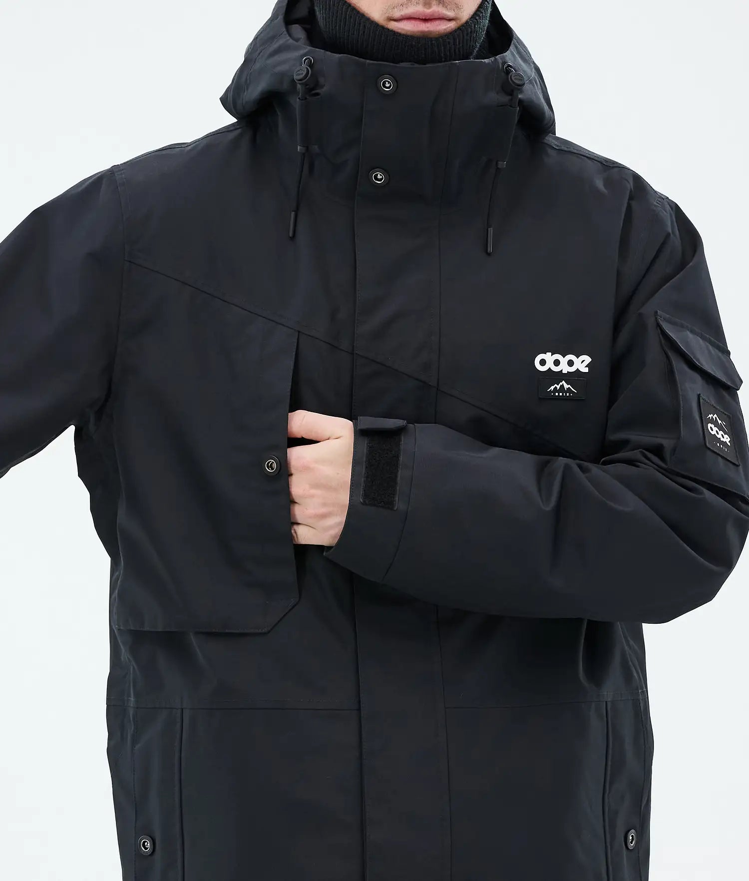 Adept Snowboardjacke Herren Blackout