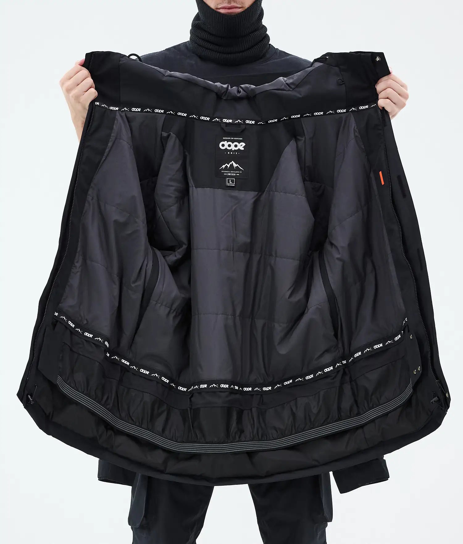 Adept Snowboardjacke Herren Blackout