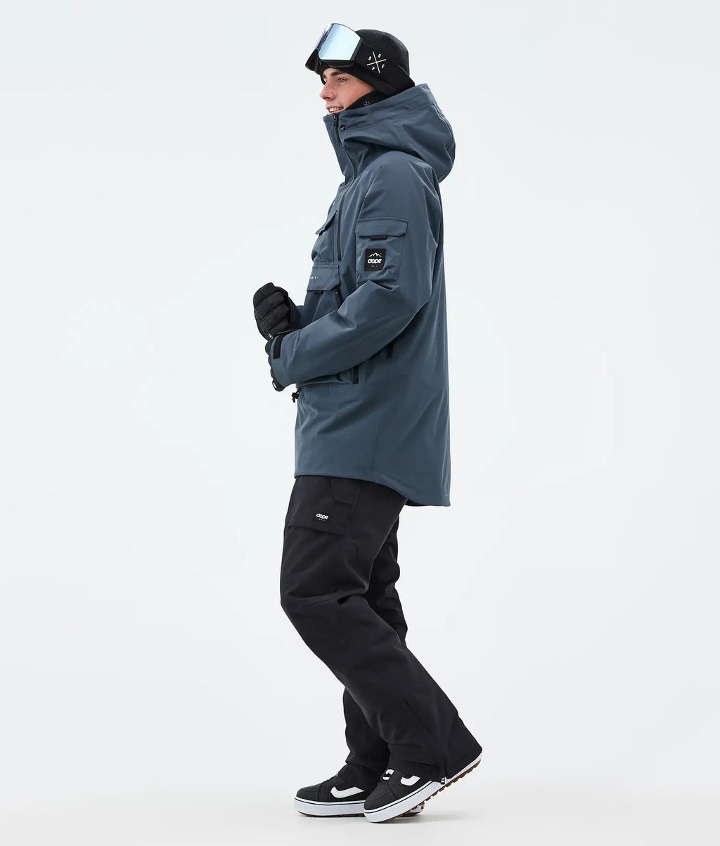 Akin Snowboardjacke Herren Metal Blue