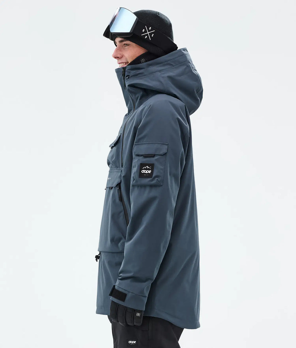 Akin Snowboardjacke Herren Metal Blue