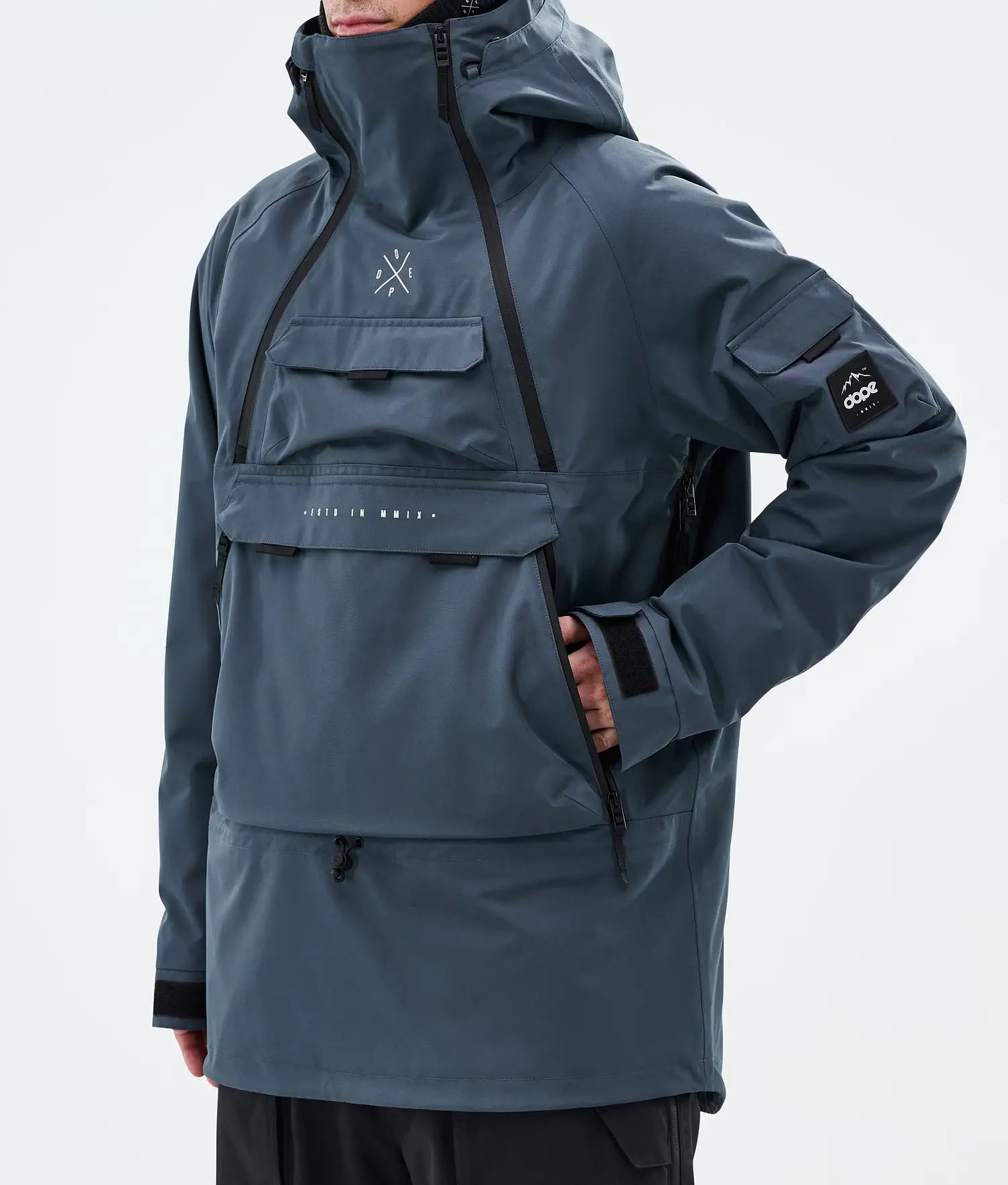 Akin Snowboardjacke Herren Metal Blue