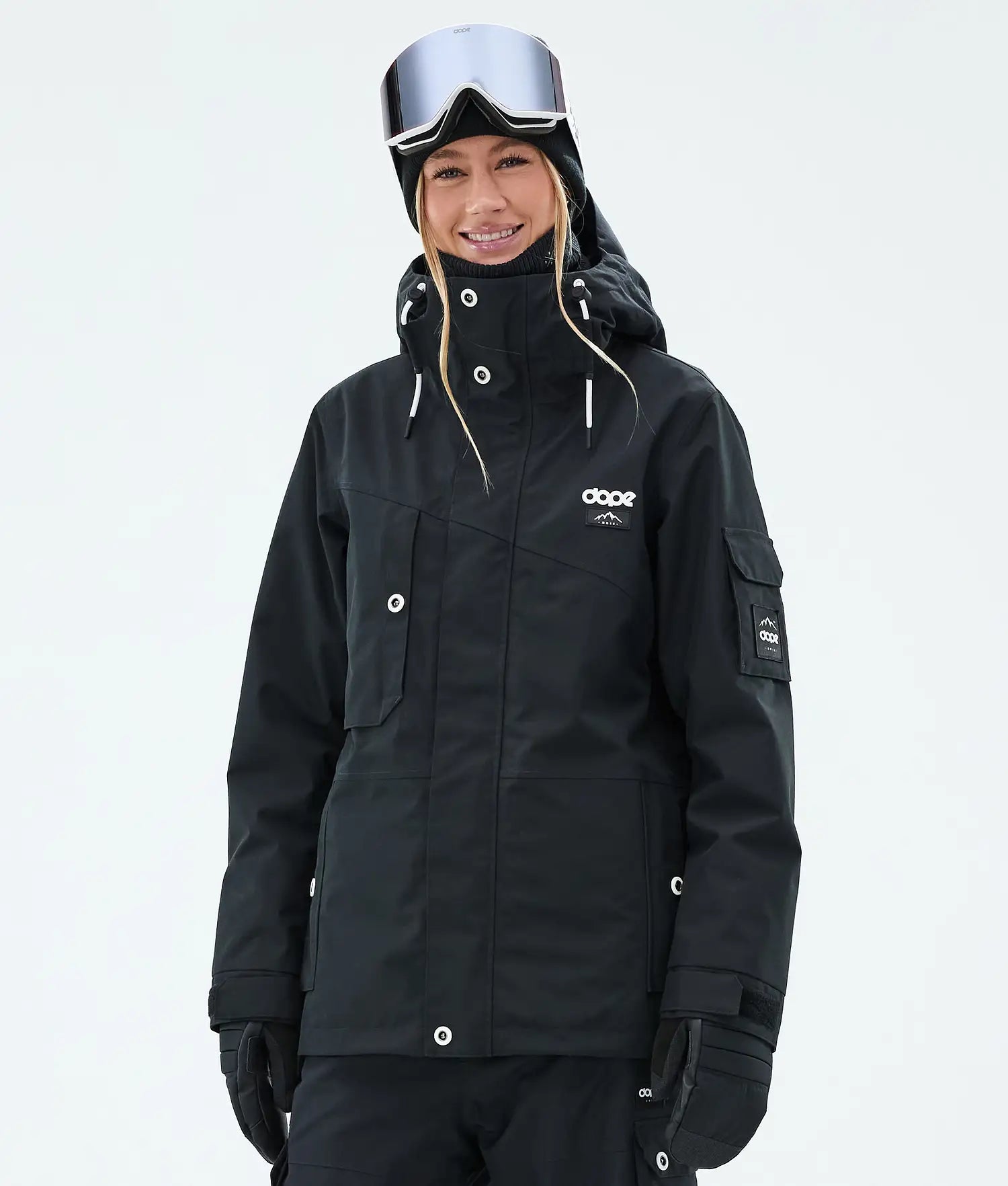 Adept W Snowboardjacke Damen Black
