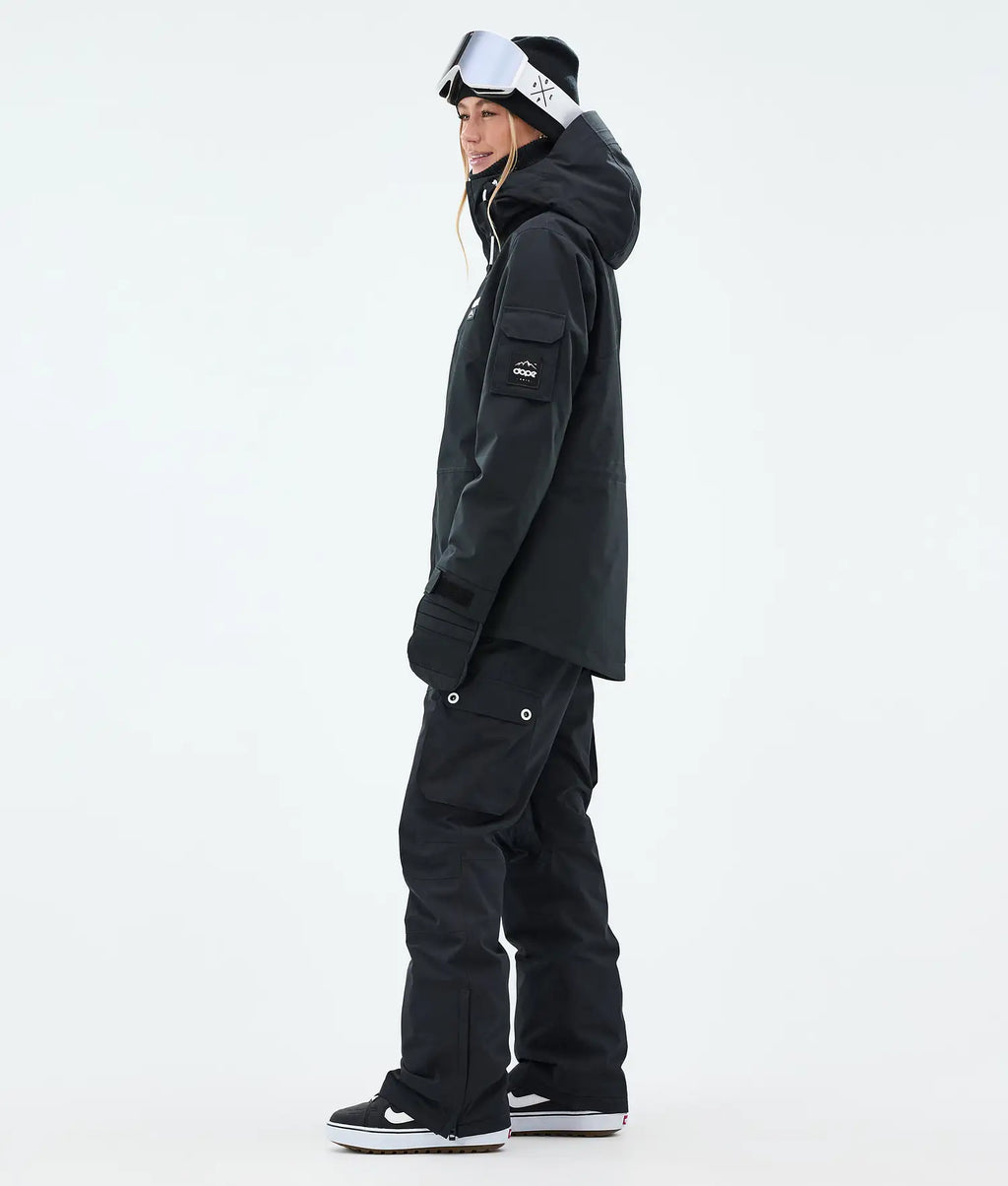 Adept W Snowboardjacke Damen Black