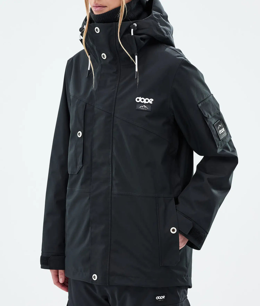 Adept W Snowboardjacke Damen Black