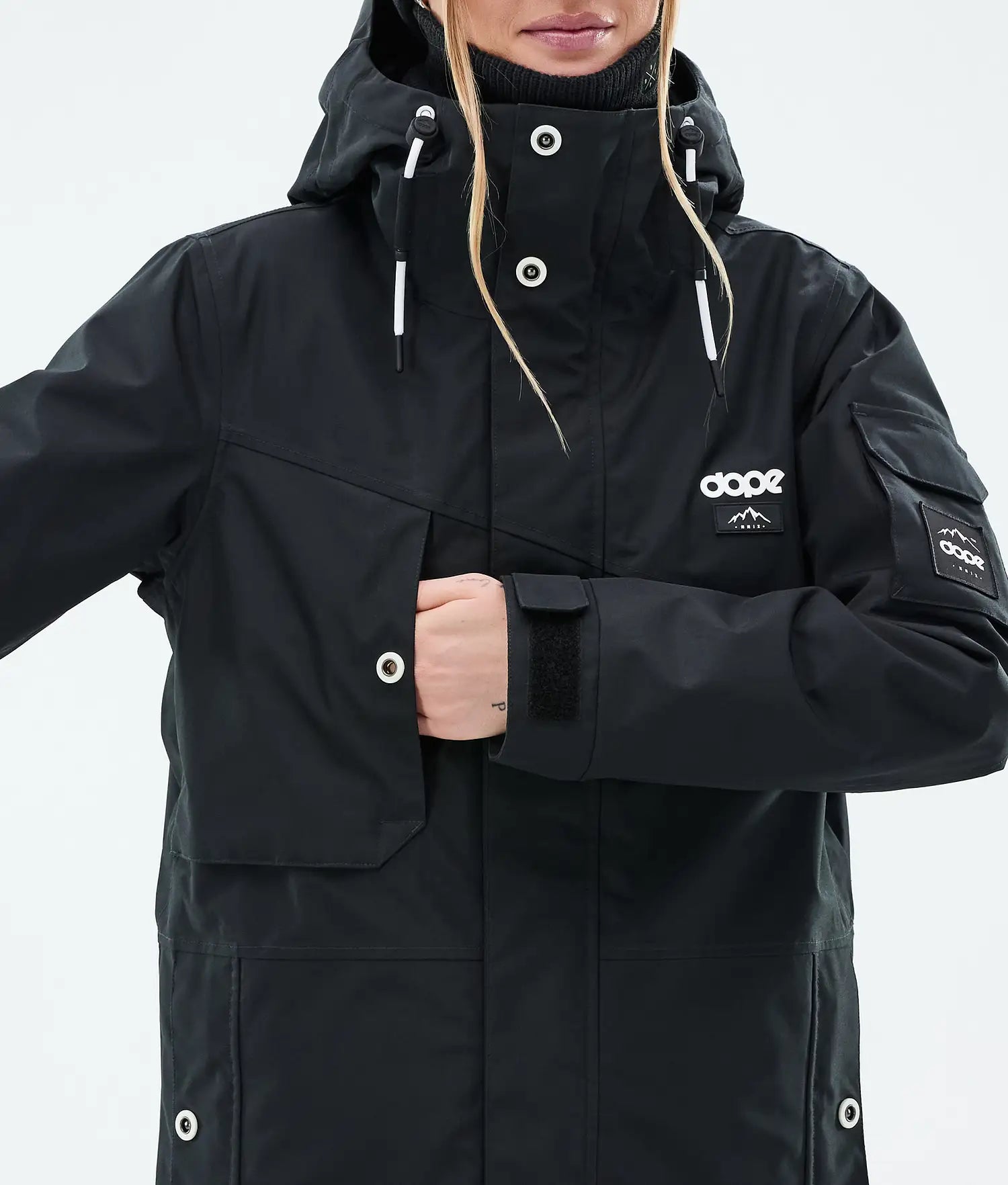 Adept W Snowboardjacke Damen Black