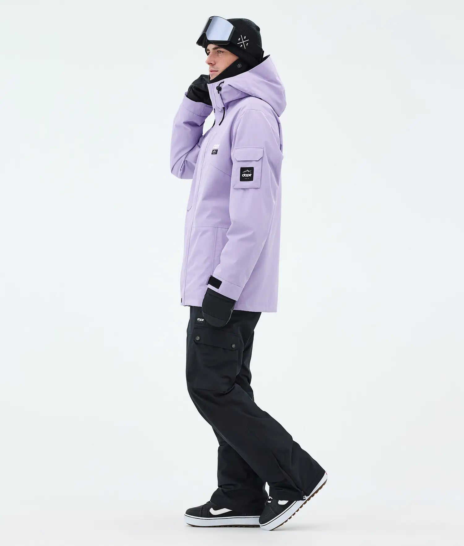 Adept Snowboardjacke Herren Faded Violet