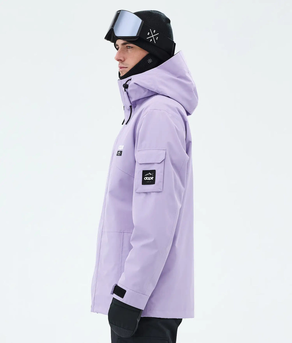 Adept Snowboardjacke Herren Faded Violet