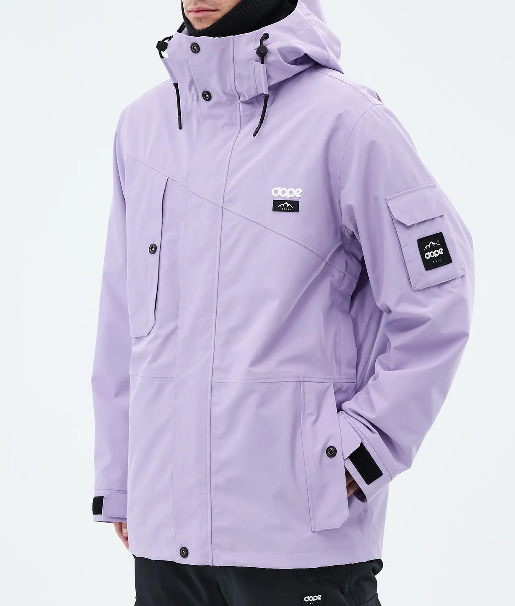 Adept Snowboardjacke Herren Faded Violet