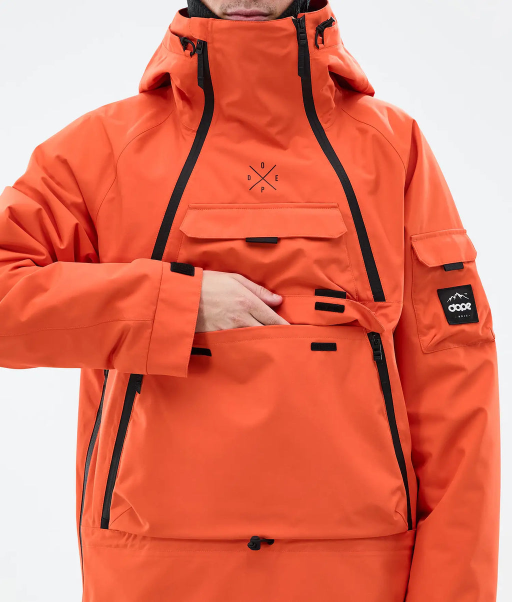 Akin Snowboardjacke Herren Orange