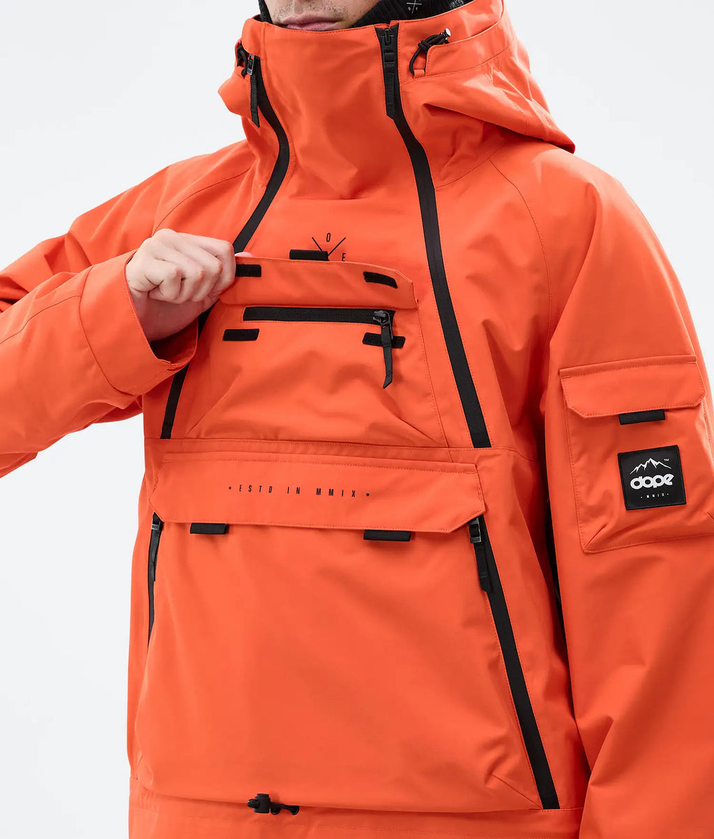 Akin Snowboardjacke Herren Orange