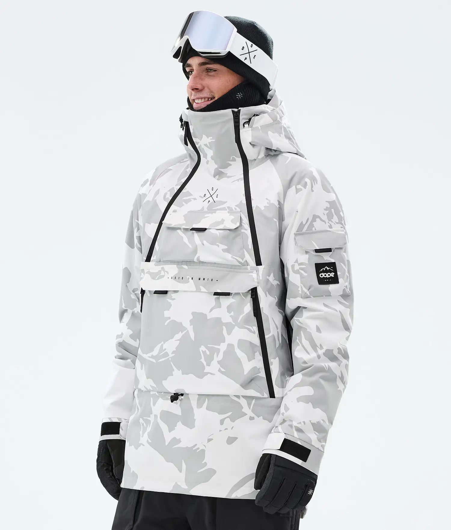 Akin Snowboardjacke Herren Grey Camo