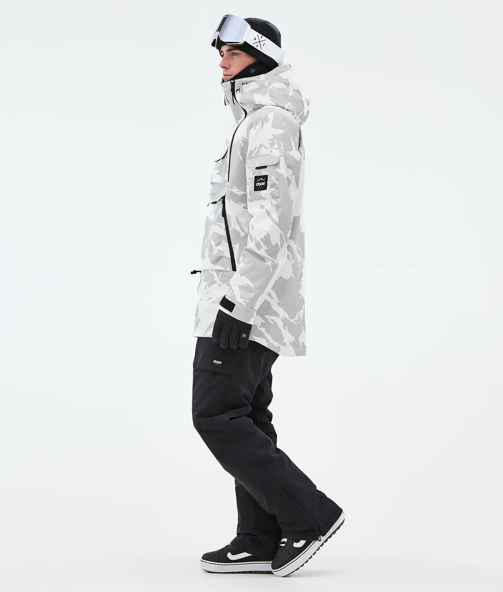 Akin Snowboardjacke Herren Grey Camo