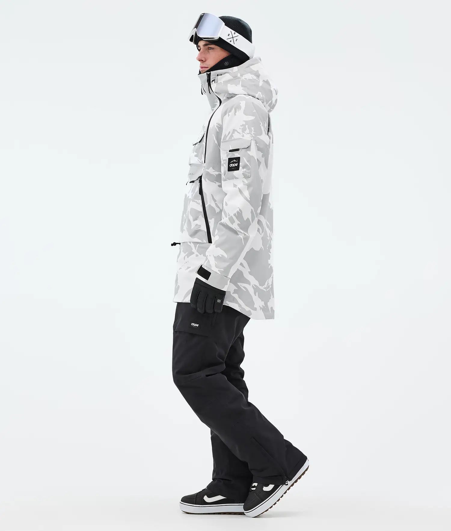 Akin Snowboardjacke Herren Grey Camo