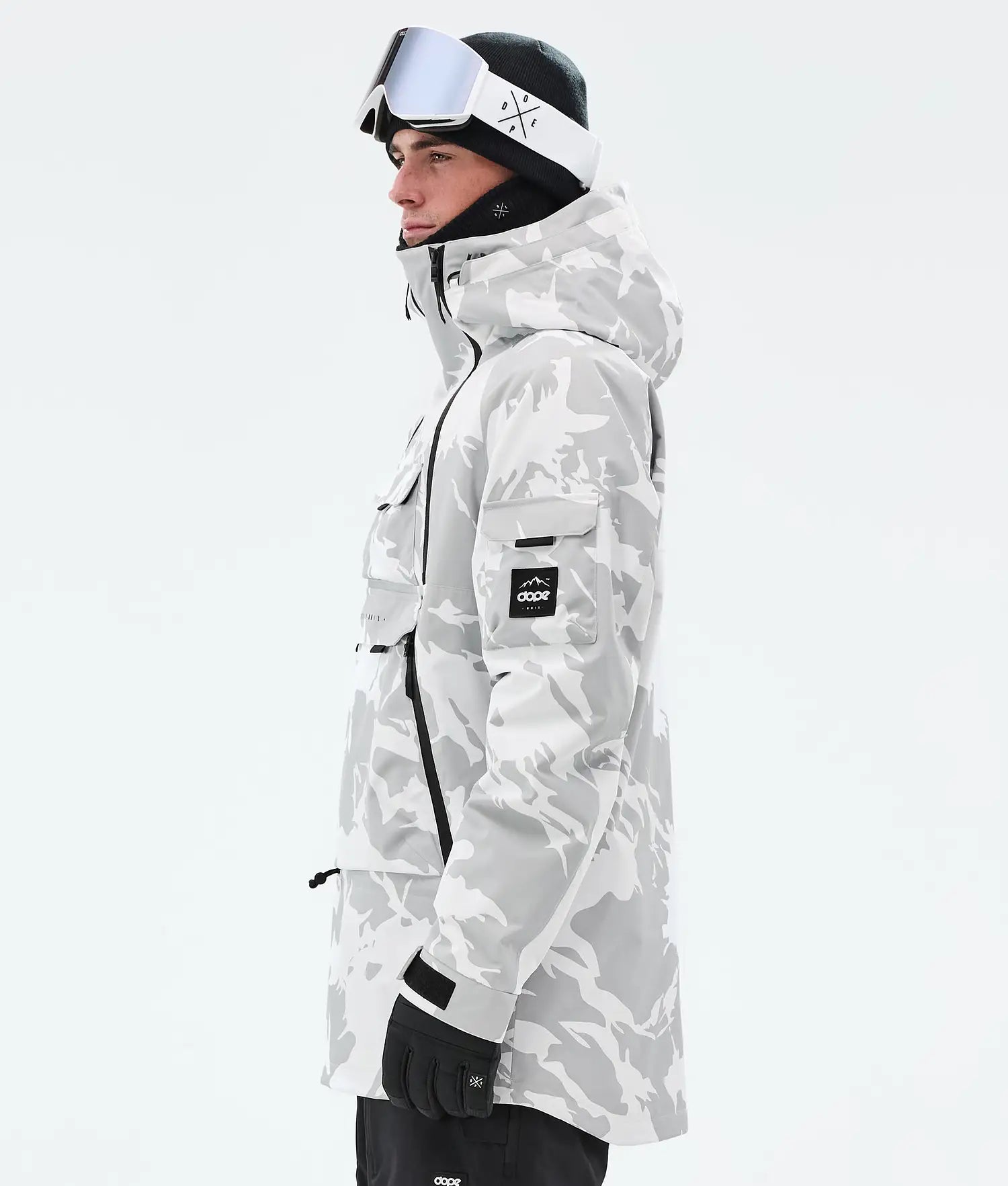 Akin Snowboardjacke Herren Grey Camo