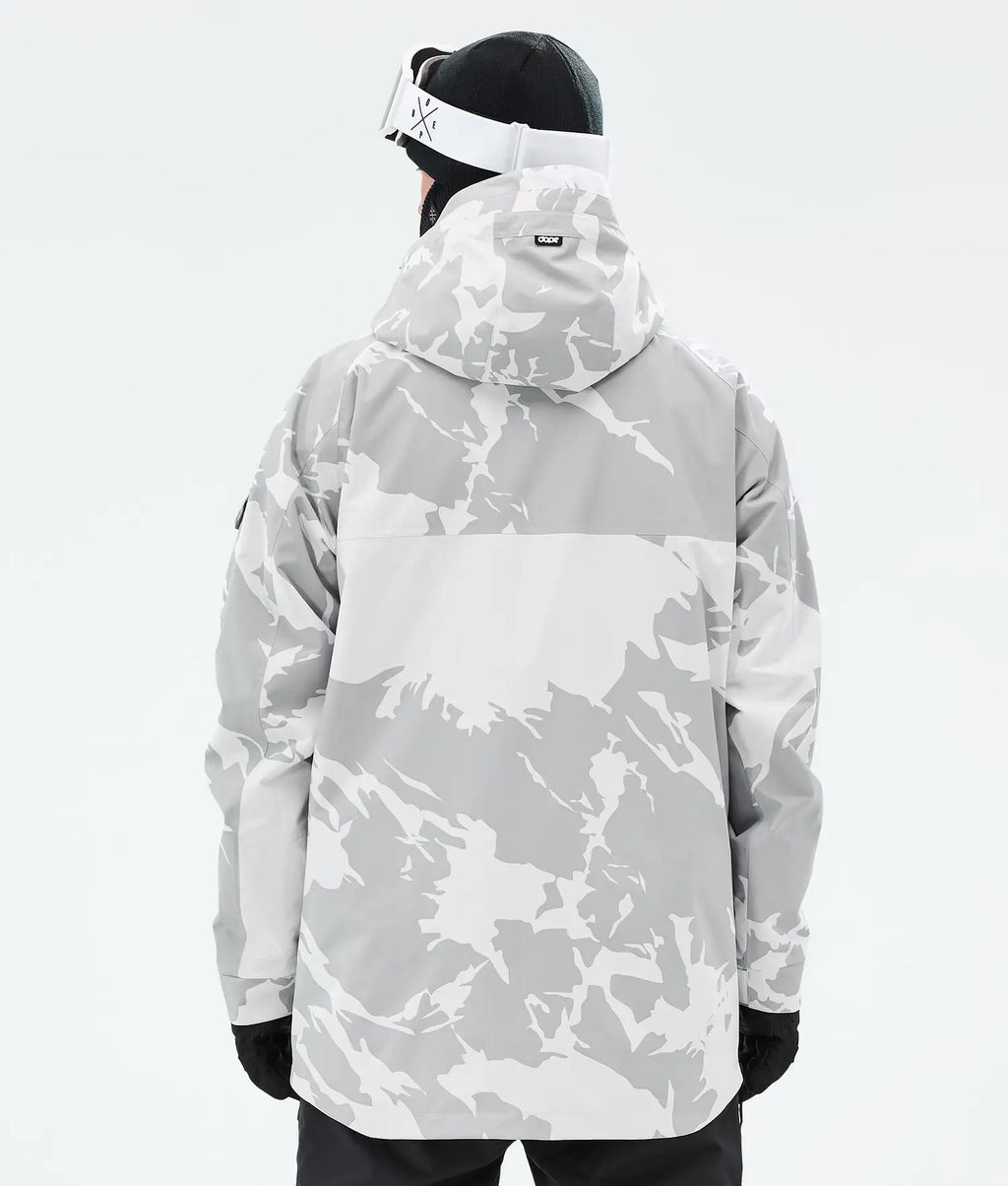 Akin Snowboardjacke Herren Grey Camo