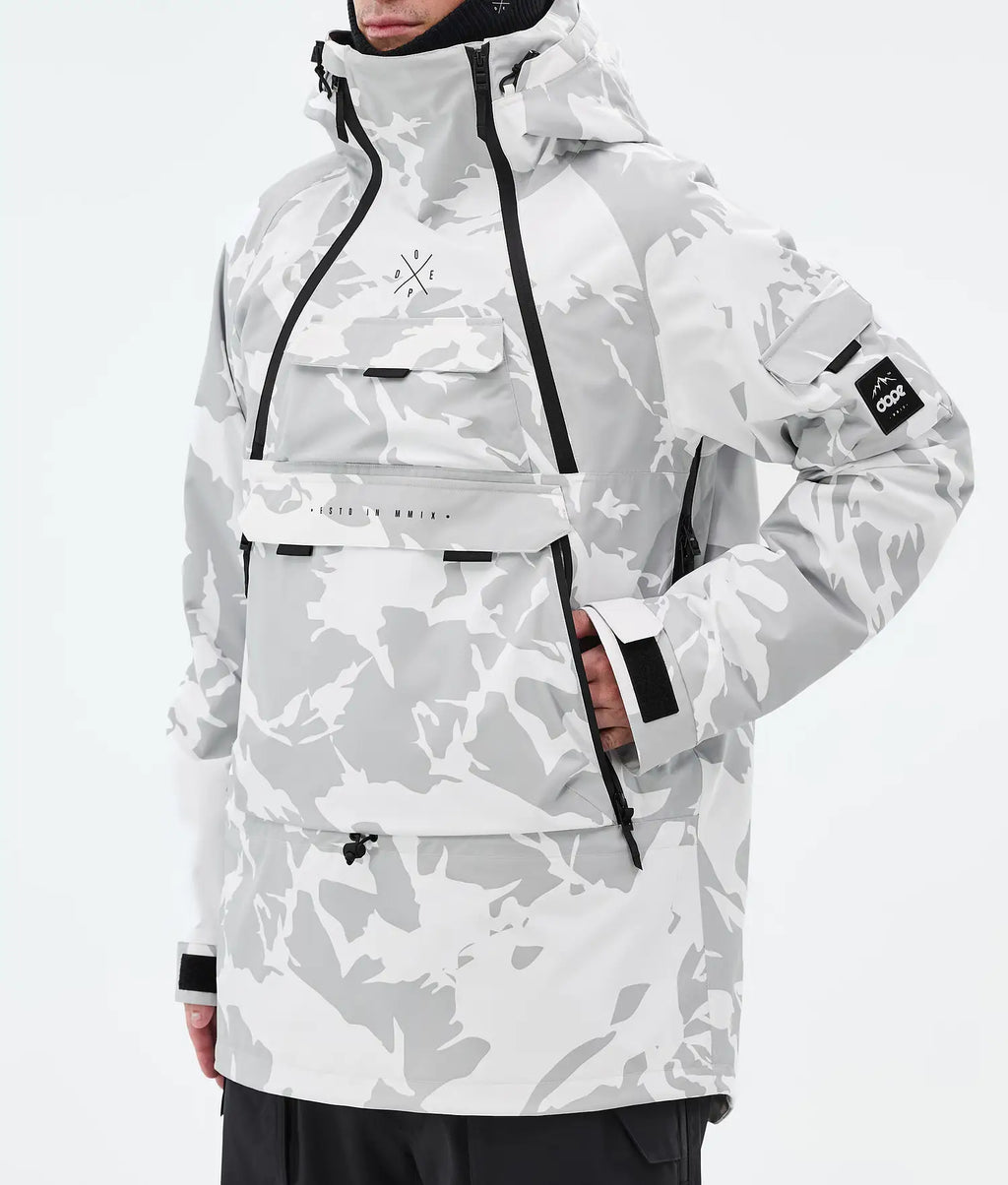 Akin Snowboardjacke Herren Grey Camo