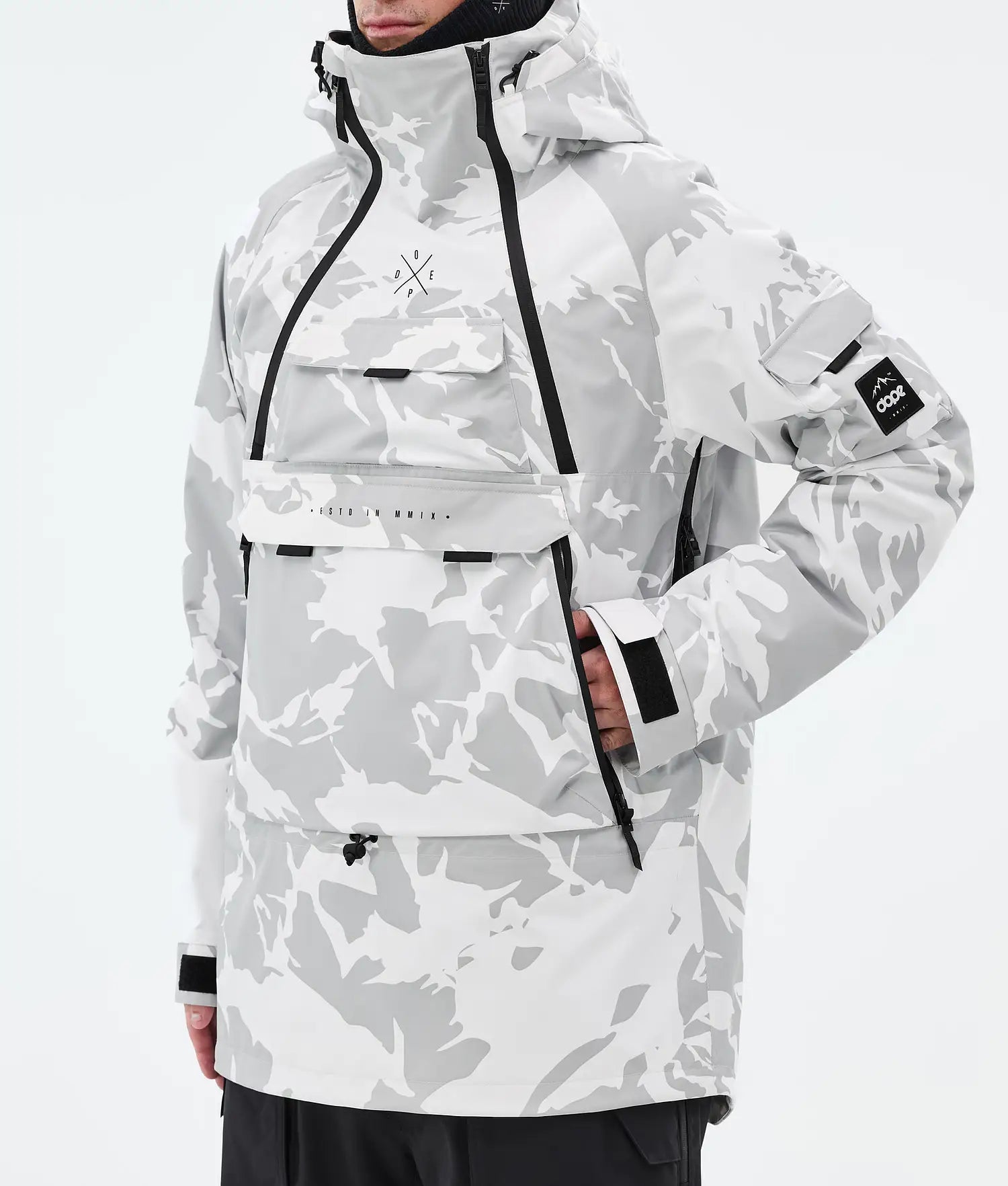 Akin Snowboardjacke Herren Grey Camo