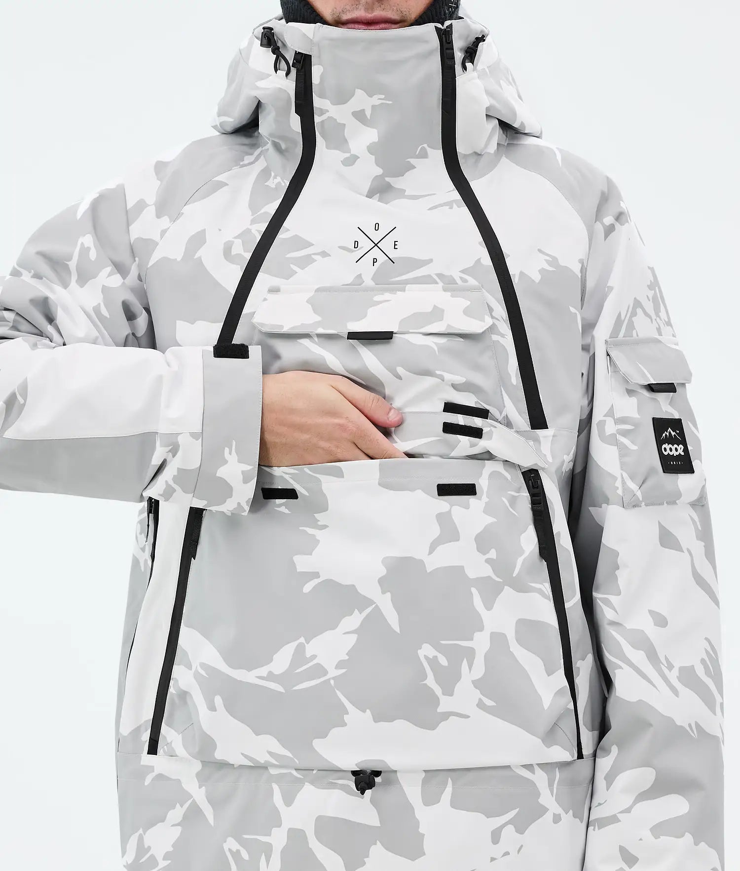 Akin Snowboardjacke Herren Grey Camo