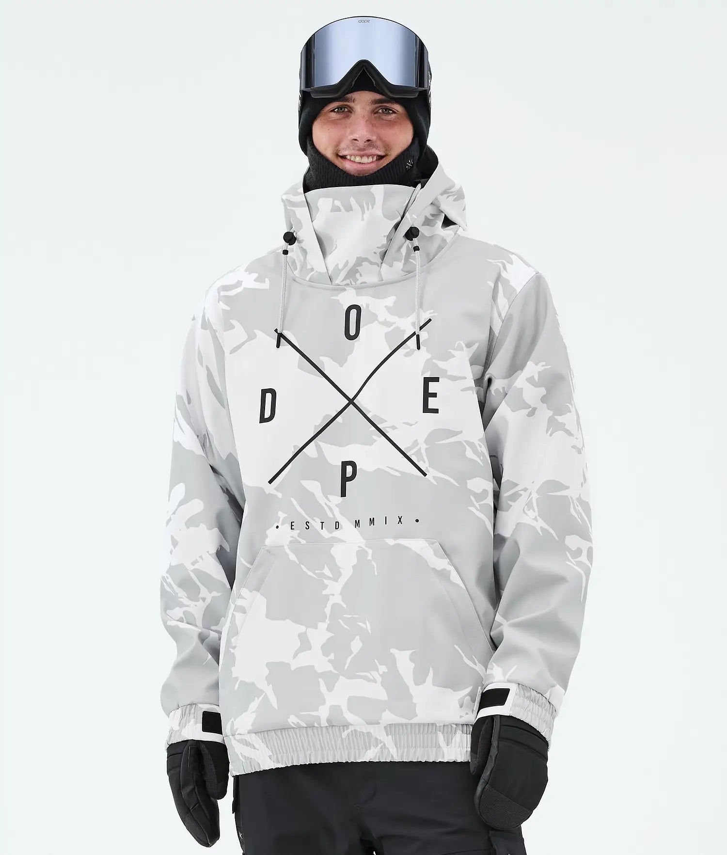 Yeti Snowboardjacke Herren 2X-Up Grey Camo