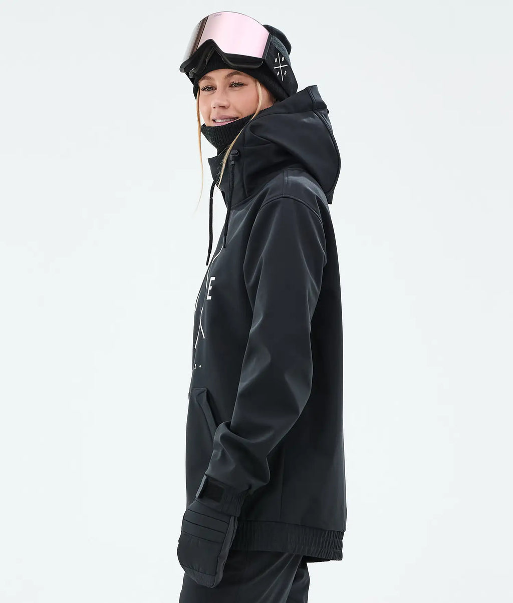 Yeti W Snowboardjacke Damen 2X-Up Black