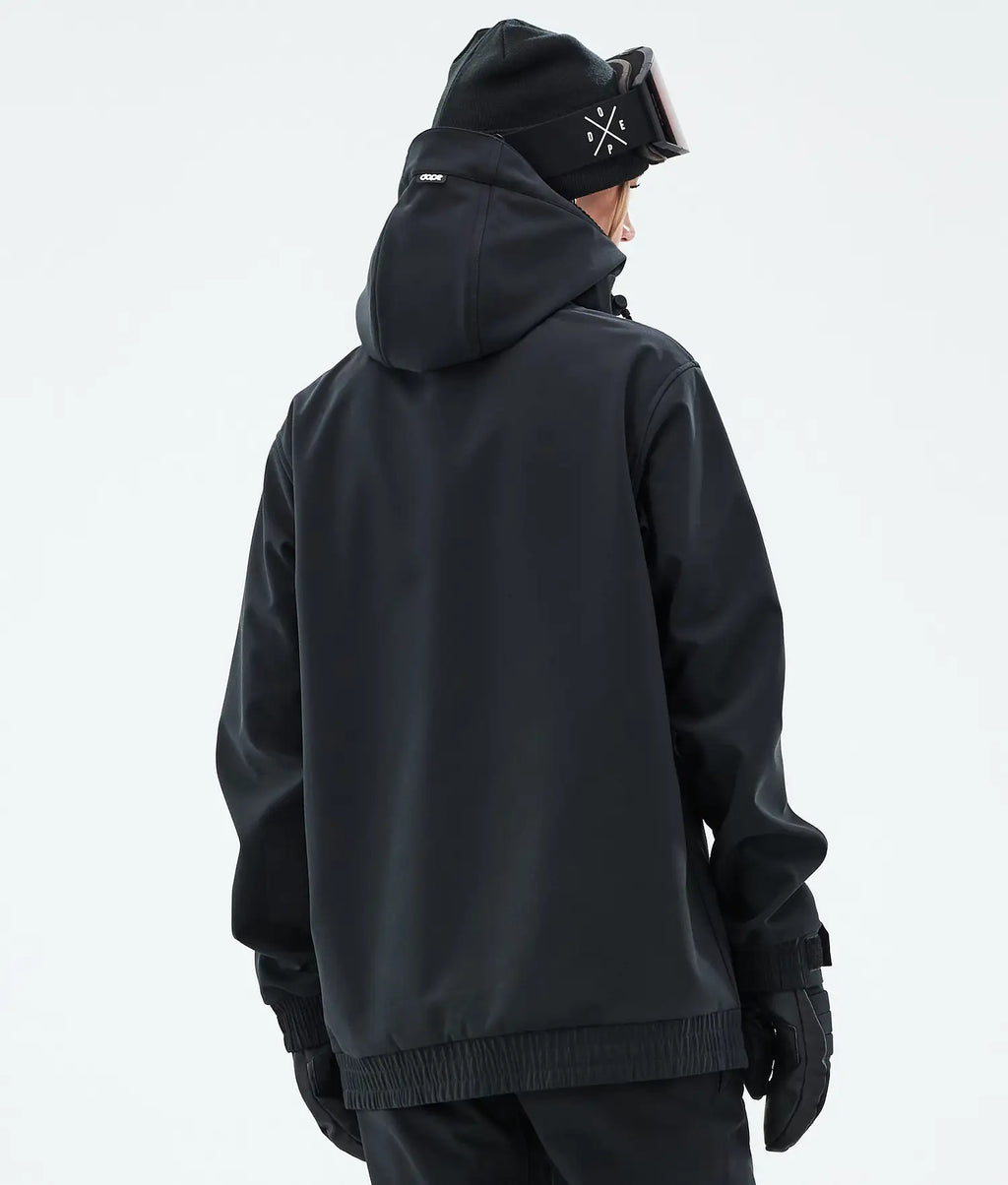 Yeti W Snowboardjacke Damen 2X-Up Black