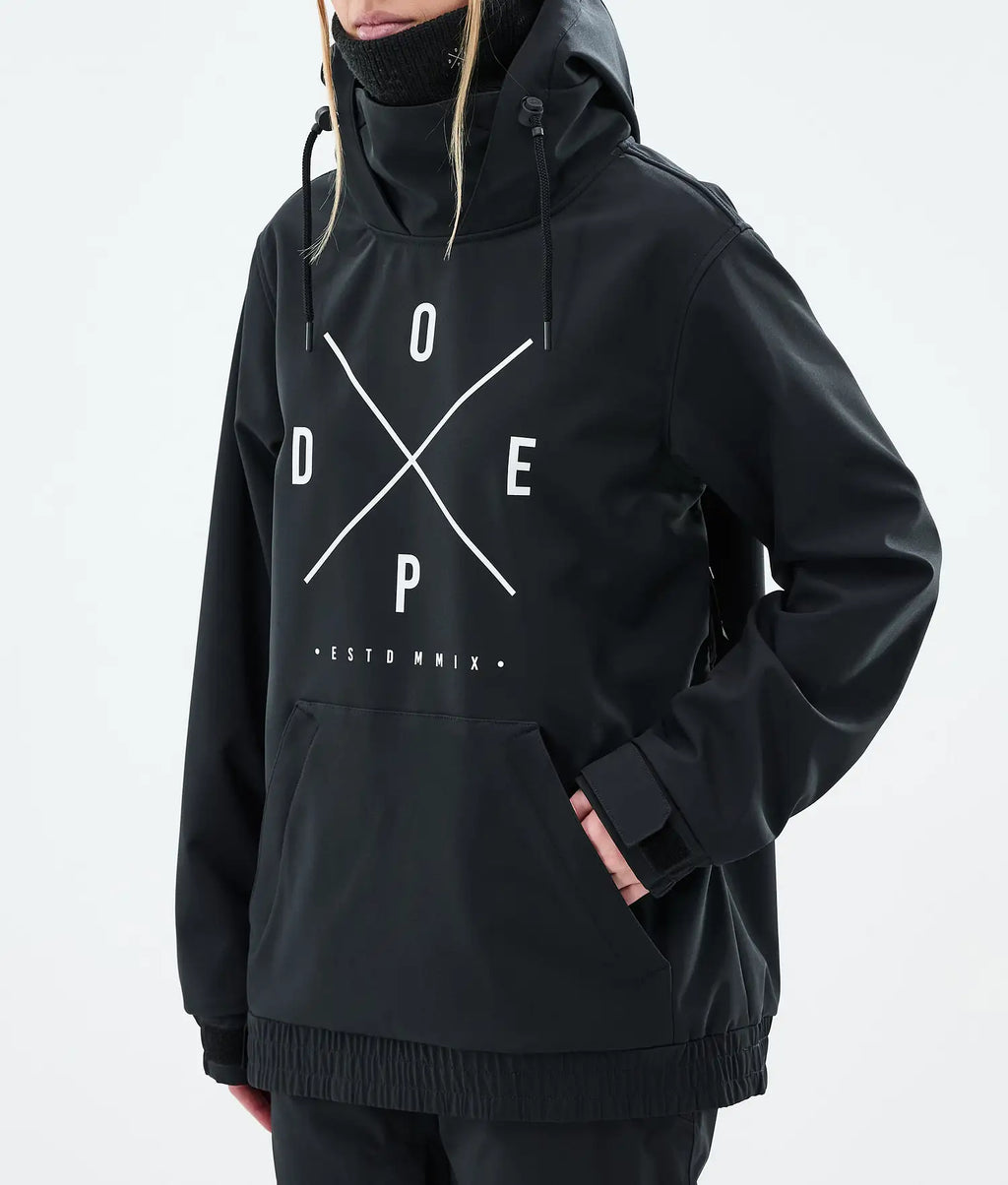 Yeti W Snowboardjacke Damen 2X-Up Black