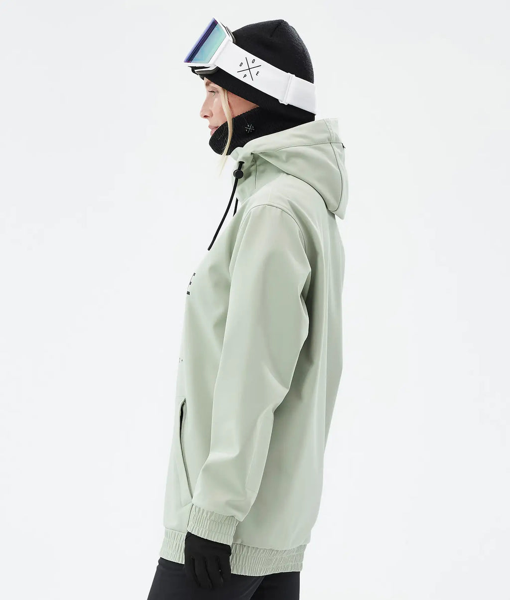 Yeti W Snowboardjacke Damen 2X-Up Soft Green