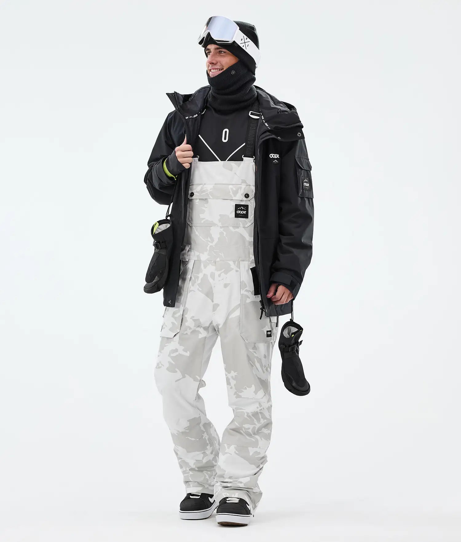 Notorious B.I.B Snowboardhose Herren Grey Camo