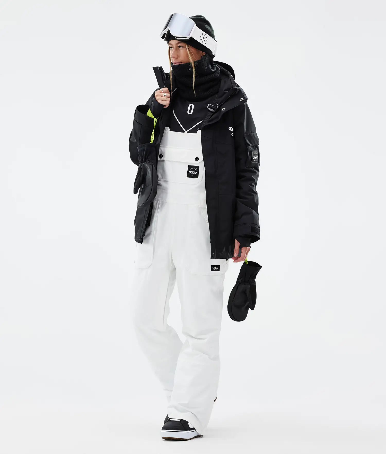 Notorious B.I.B W Snowboardhose Damen Old White