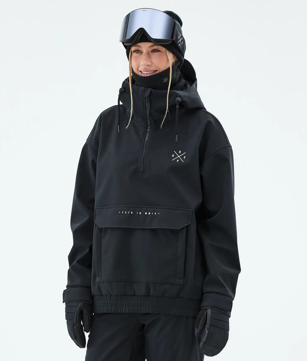 Cyclone W Snowboardjacke Damen Black