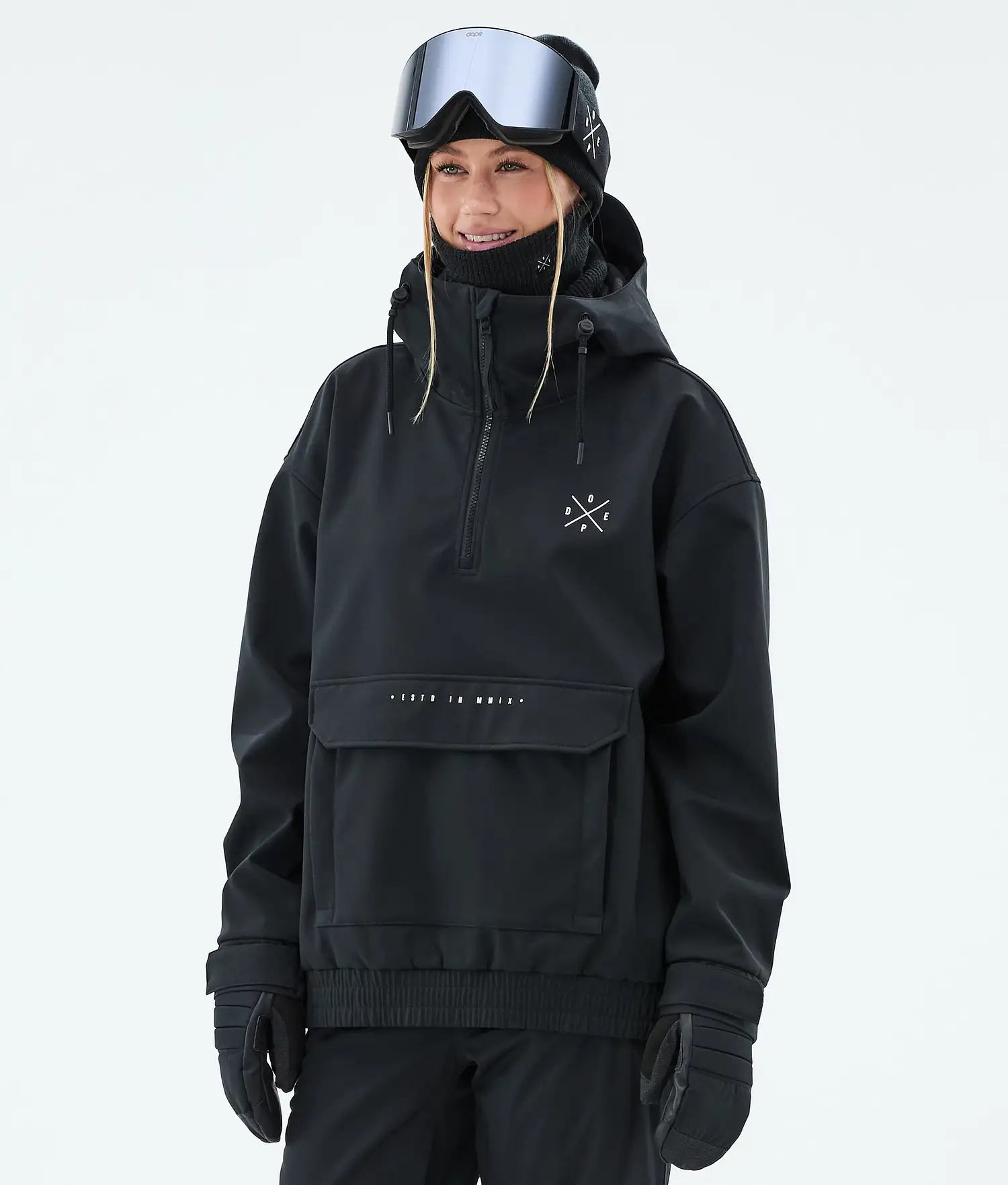 Cyclone W Snowboardjacke Damen Black