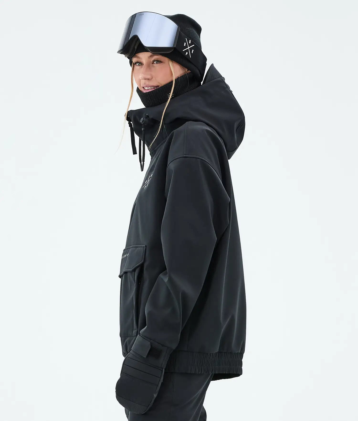 Cyclone W Snowboardjacke Damen Black