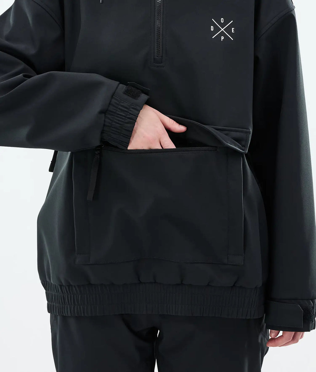 Cyclone W Snowboardjacke Damen Black