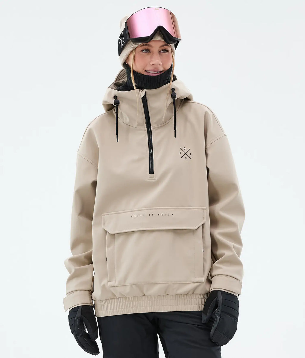 Cyclone W Snowboardjacke Damen Sand