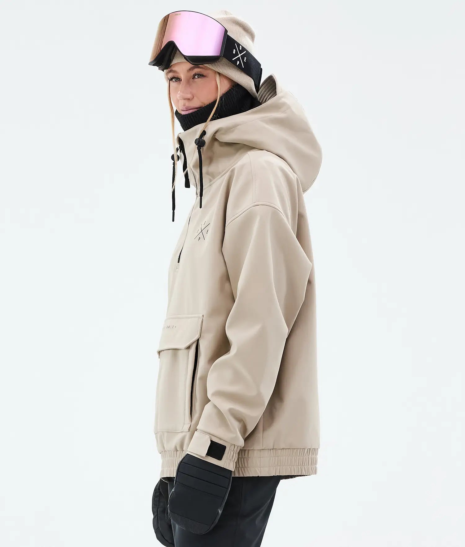 Cyclone W Snowboardjacke Damen Sand