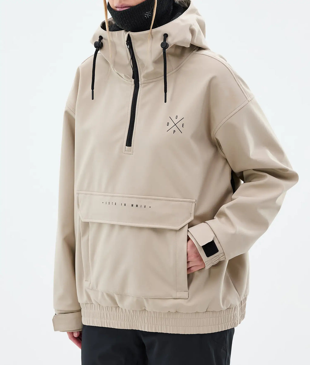 Cyclone W Snowboardjacke Damen Sand
