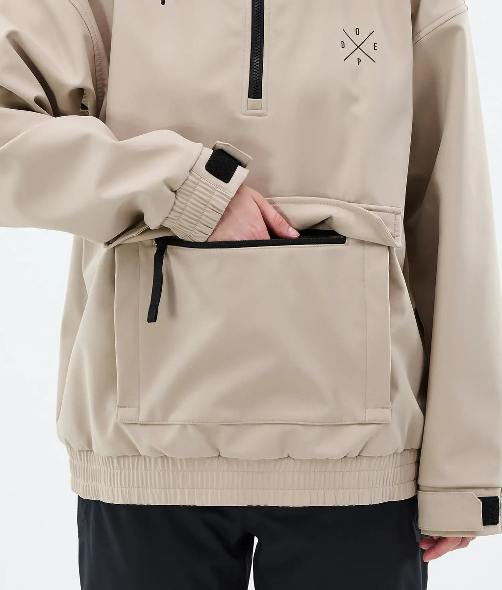 Cyclone W Snowboardjacke Damen Sand