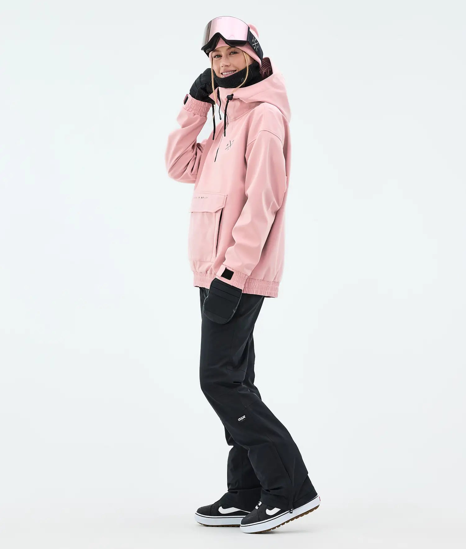 Cyclone W Snowboardjacke Damen Soft Pink