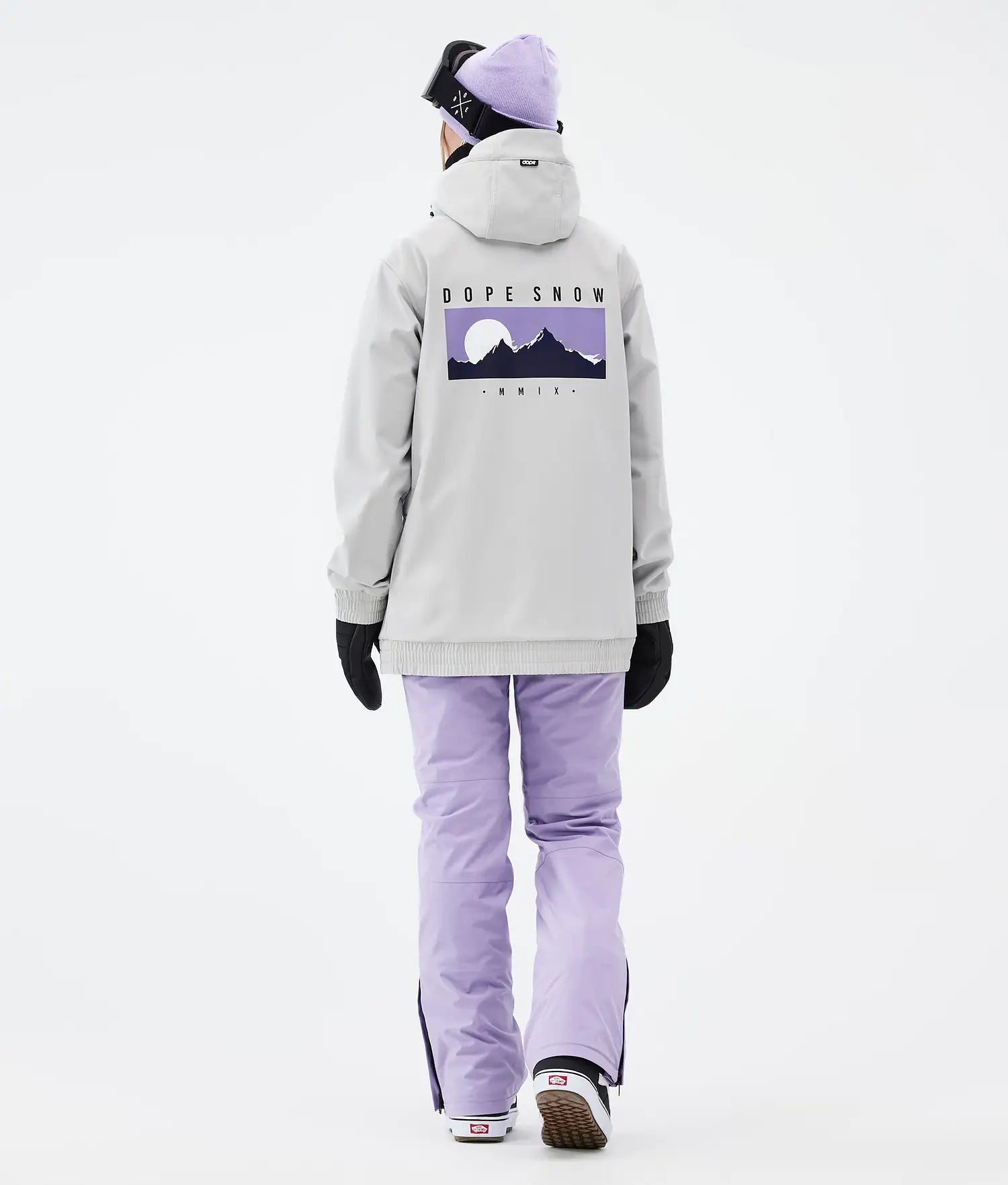 Yeti W Snowboardjacke Damen Silhouette Light Grey