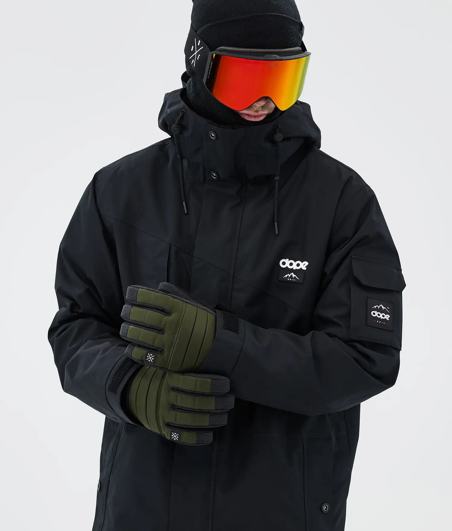 Ace 24 Skihandschuhe Olive Green