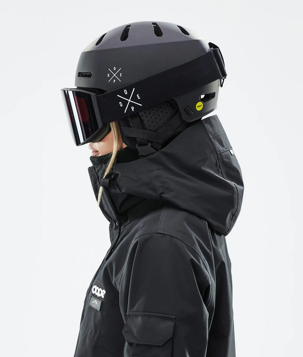 Macon 2.0 MIPS Skihelm X-Up Matte Black w/ Black