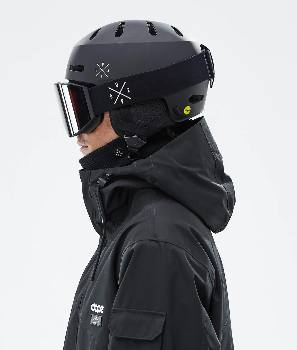 Macon 2.0 MIPS Skihelm X-Up Matte Black w/ Black