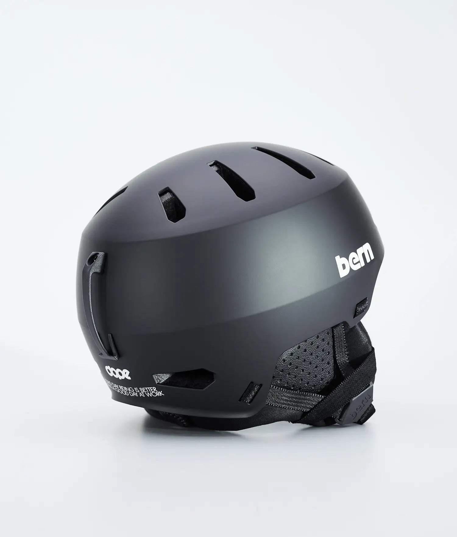 Macon 2.0 Skihelm Classic Matte Black w/ Black