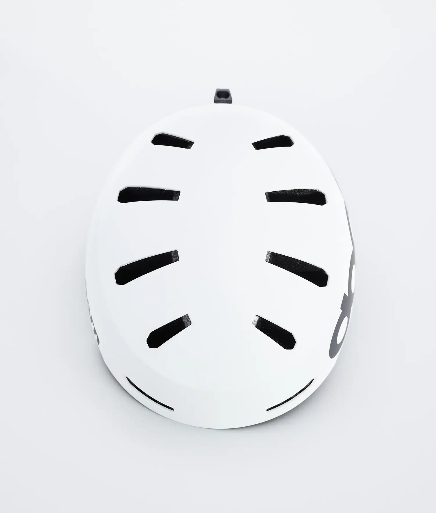 Macon 2.0 Skihelm Classic Matte White w/ Black