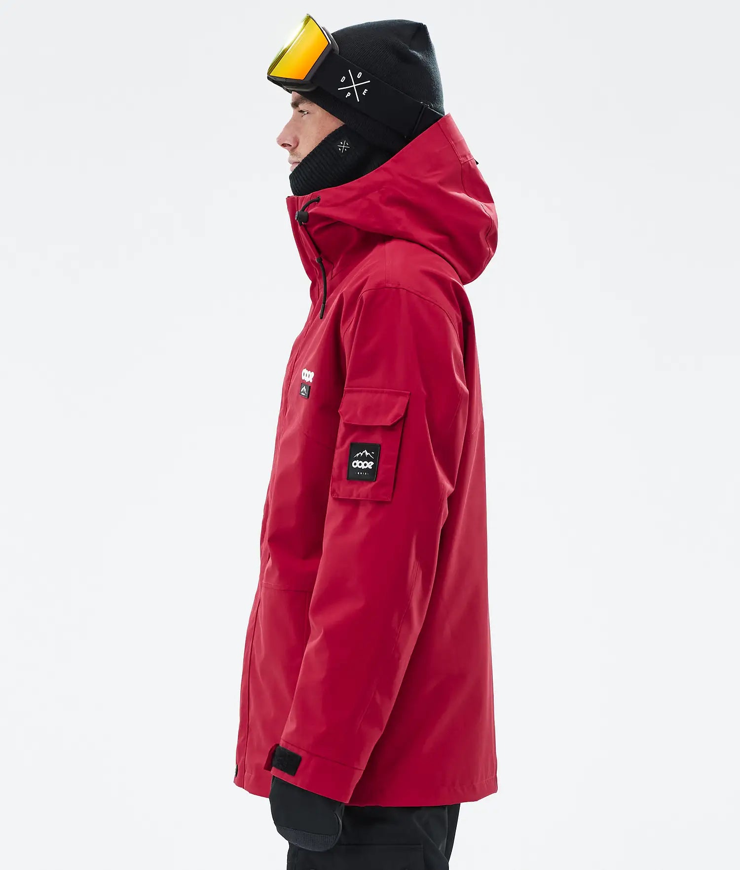 Adept Snowboardjacke Herren Deep Red