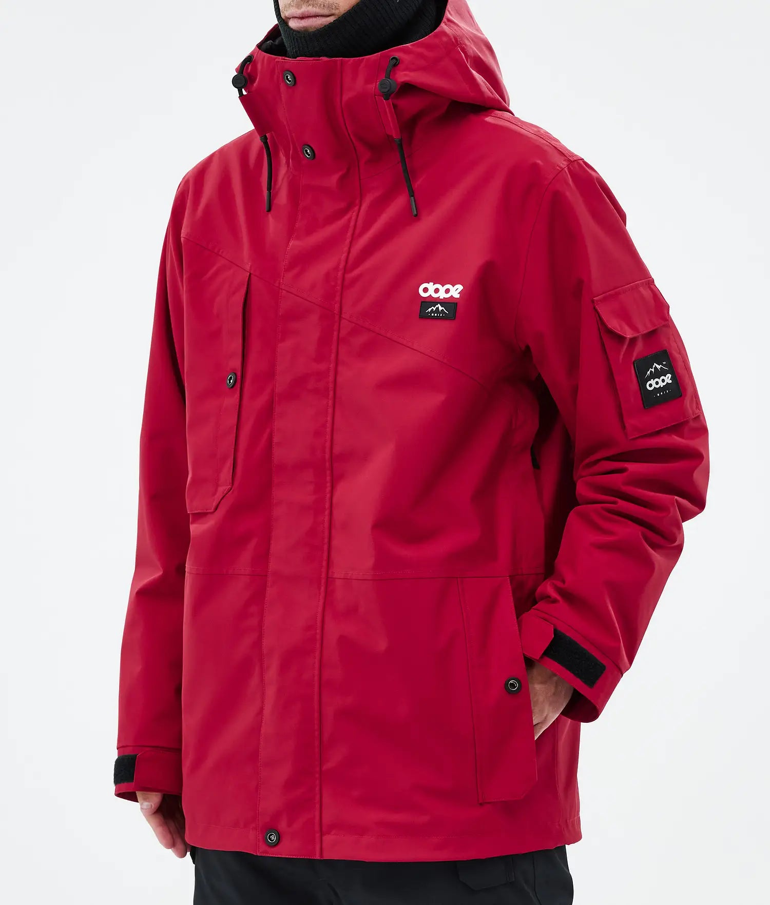 Adept Snowboardjacke Herren Deep Red